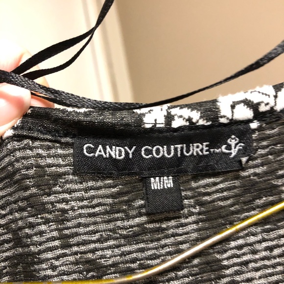 Black and White Floral Dress - Picture 2 of 3